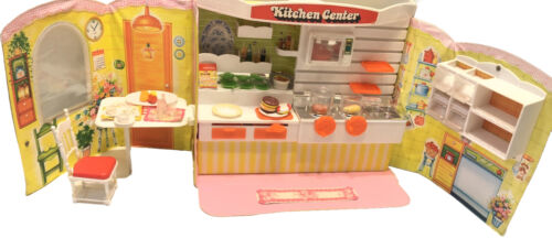 Takara Lisa Doll Vintage Kitchen Playset House Japan Food Plates Accessories 🍝