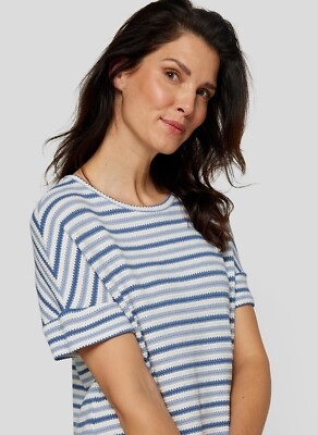 Rabe  Shirt Art.:54-213352 hellblau-weiß  Gr.48 VP 59,99  