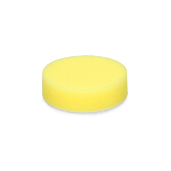 Polierschwamm Gelb 75Mm Klett Polierpad Polierschaum FÜR Poliermaschine-image