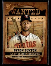 2021 Topps Big League #WT-12 Byron Buxton Wanted card