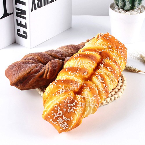 2Pcs Decoration Simulation Bread Model Prop Home Showcase Bakery - 第 10/12 張圖片