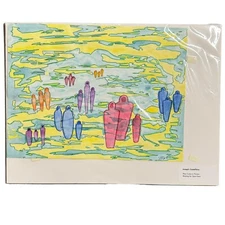 They Come In Threes St Peter Connecticut PRISON ARTS PROGRAM Pen Ink Drawing