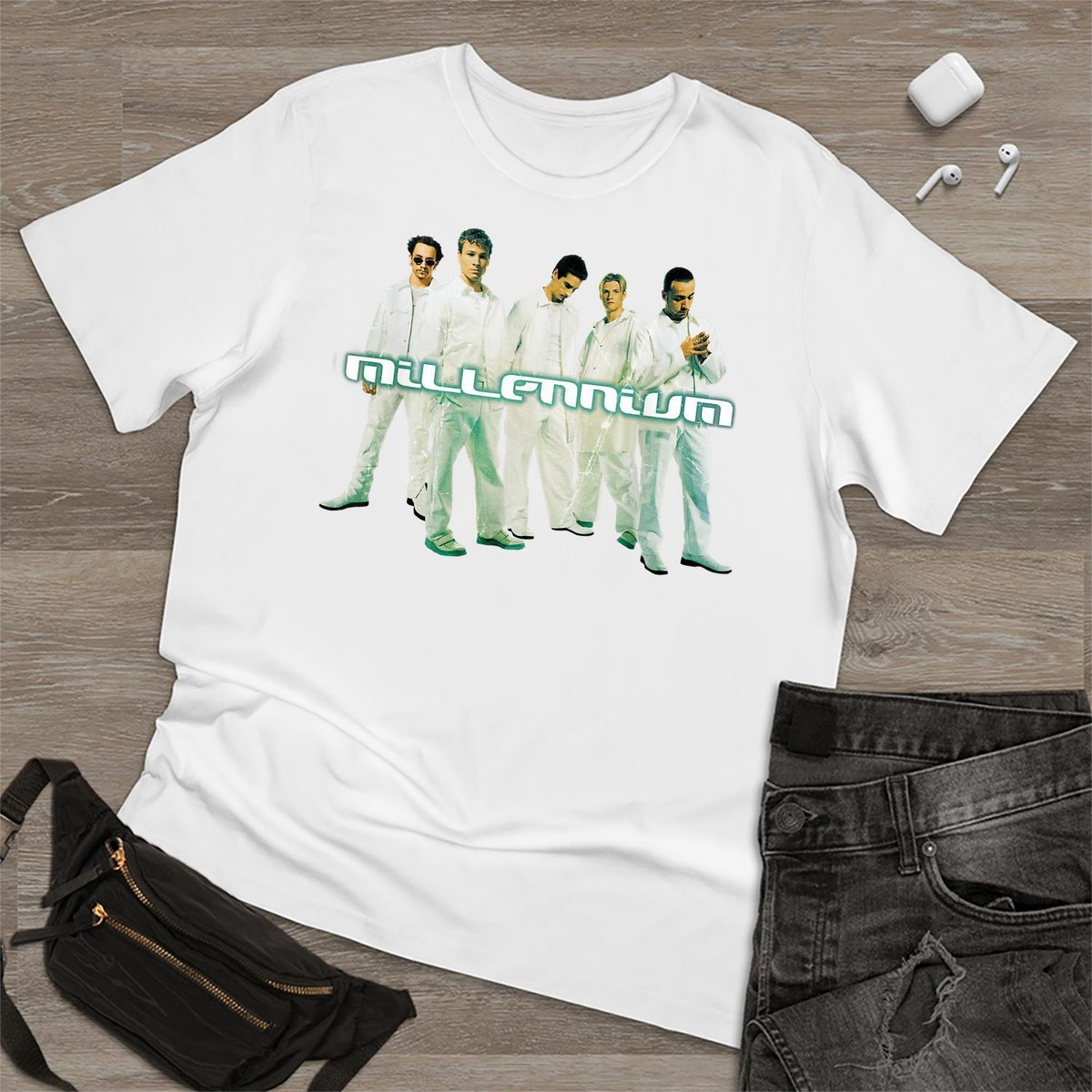 Backstreet Boys Millennium Cutout Vintage T Shirt Men