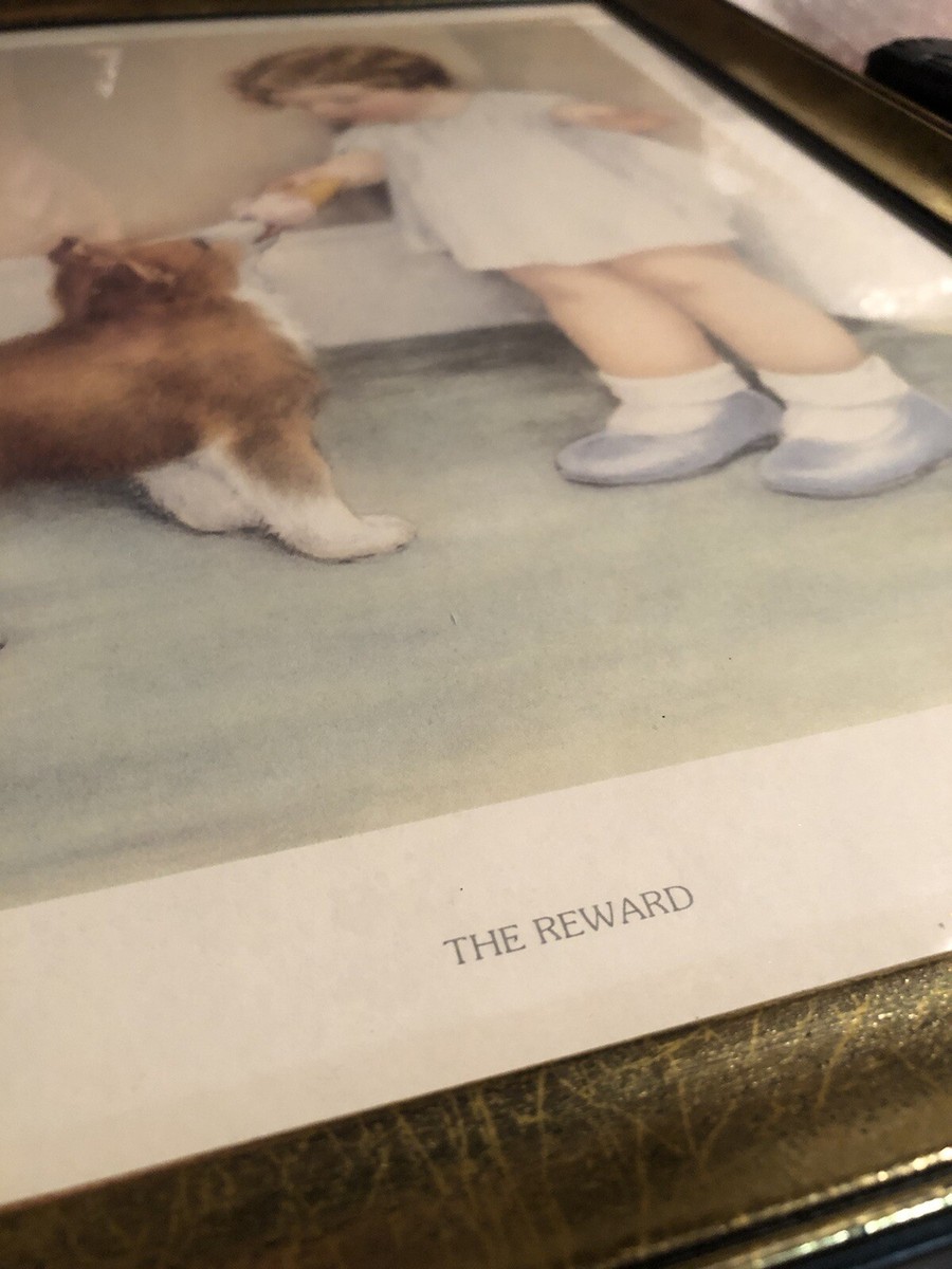 Bessie pease gutmann - 'The Reward' SIGNED PRINT | eBay
