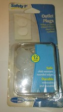 New Safety 1st Outlet Plugs - 12 pack 00117N Fast Shipping