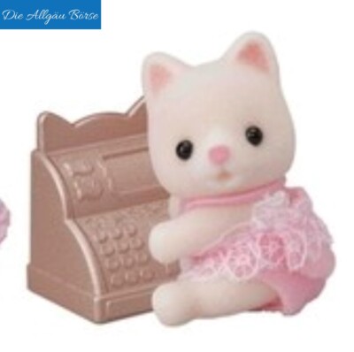 Sylvanian Families 5381 Serie 2 Baby Shopping Katzenbaby m. Kasse Epoch Neu 