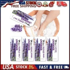 4pk Lavender Pedicure Kit Foot Soak Set. Perfect for at home pedis