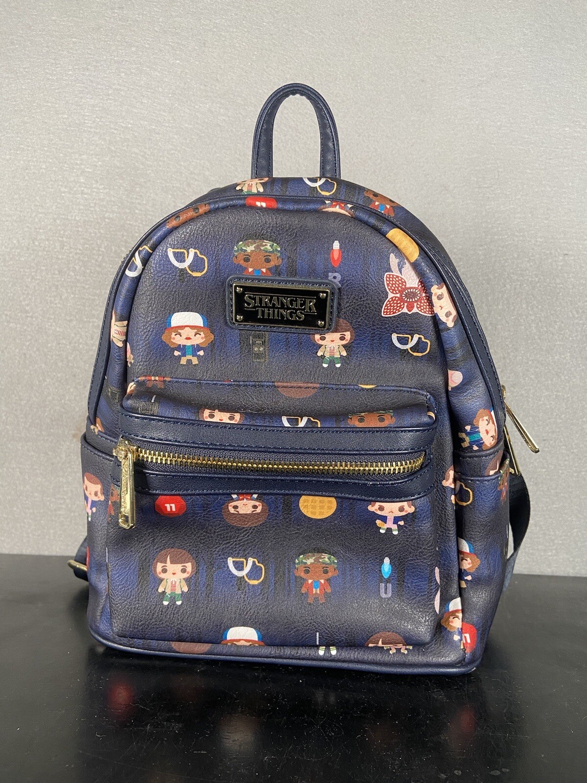 Loungefly Stranger Things Forest Mini Backpack Na… - image 1