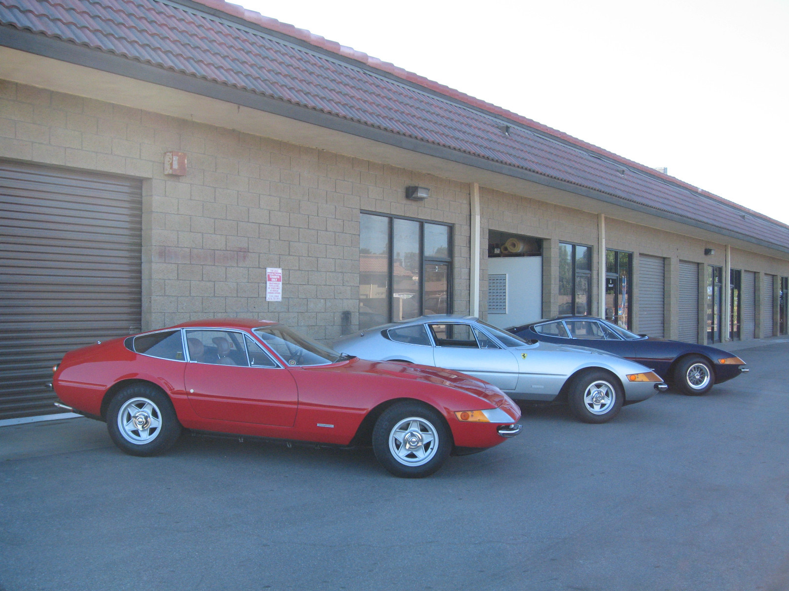 Ferrari 365 GTB/4 Daytona (Coupe) Rear Window, New, 1969 - 1973.