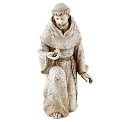St. Francis Garden Statue, 14.5'' Outdoor Statues (USUALLY SHIPS IN 2 DAYS)