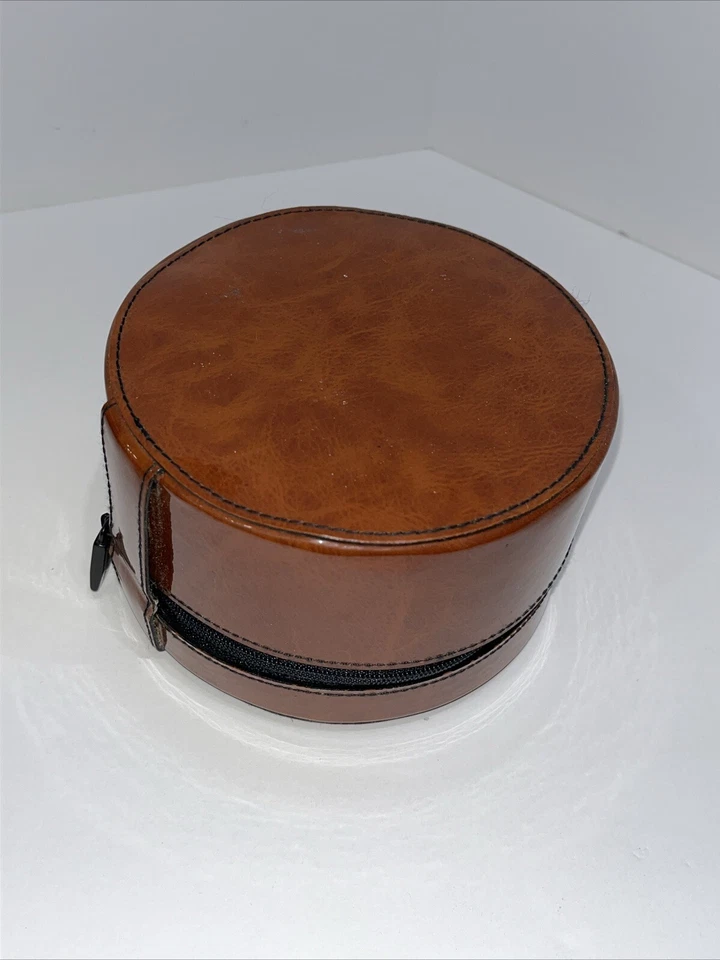 "Estuche Calvin Klein obsesión maquillaje cosméticos imitación cuero pequeño 5""X 3""" Foto 4 de 4