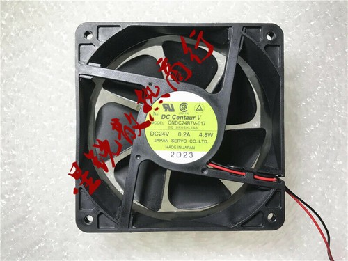 Ventilateur SERVO 8025 PUDC24H4C-049 - DC24V, 0,16A, 3,8W, Refroidissement Pour Onduleur, 2 Fils, Neuf