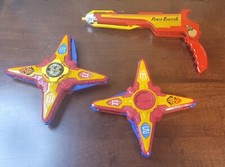 Older Incomplete Power Ranger Toys Ninja Storm Sword Ninja Steel 