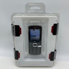 LG Tracfone Black Bar Phone With Car Wall Charger Earpiece And Case