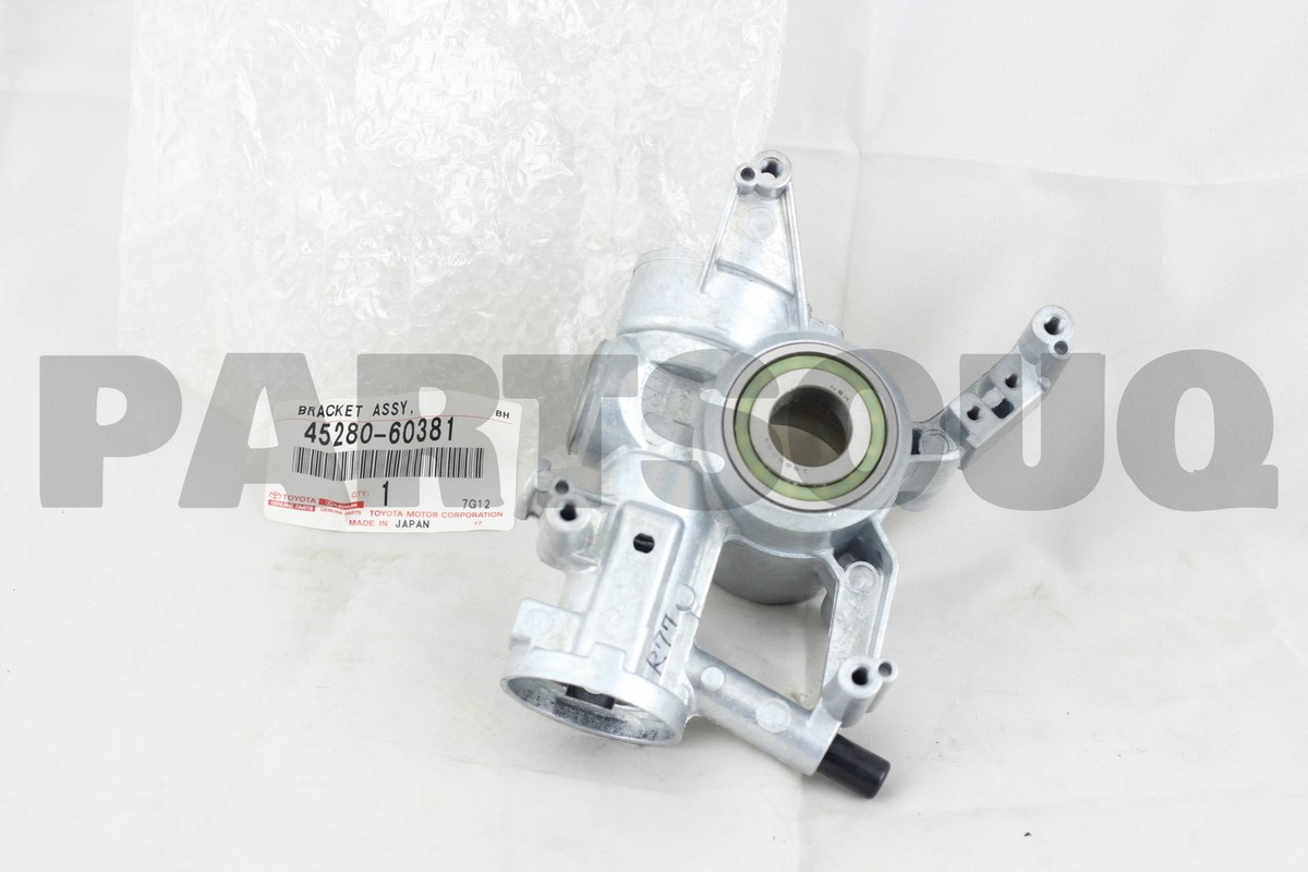 専用　100 4528060381 Genuine Toyota BRACKET ASSY, STEERING COLUMN, UPPER