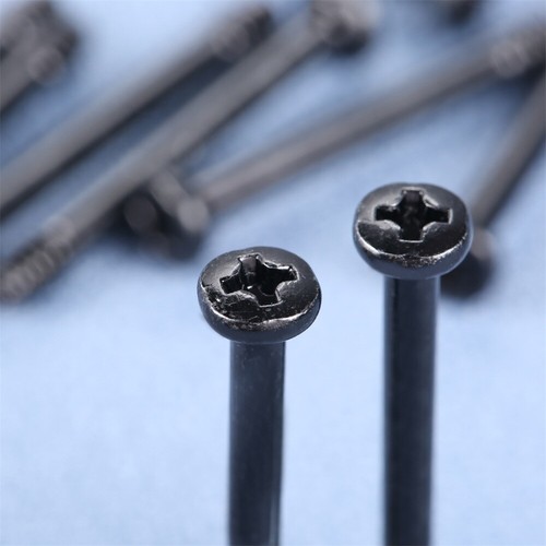 10pcs Computer Cooling Fan Mount Screws Case Fan Screws Carbon Steel Accessories - Afbeelding 7 van 13
