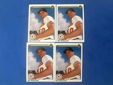 4- 1990 Upper Deck Ben McDonald Rookie ERROR lot of 4 cards SP Orioles Rare Lot