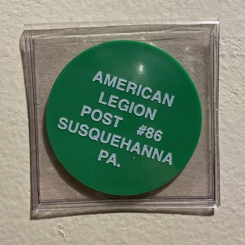 American Legion Post 86 Susquehanna PA Good For ? In Trade Medaille. Unsere # C1739