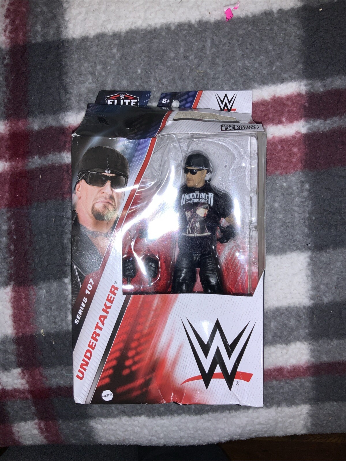 WWE Elite Series 107 - UNDERTAKER - Wrestling Action Figure American Bad - NEW!