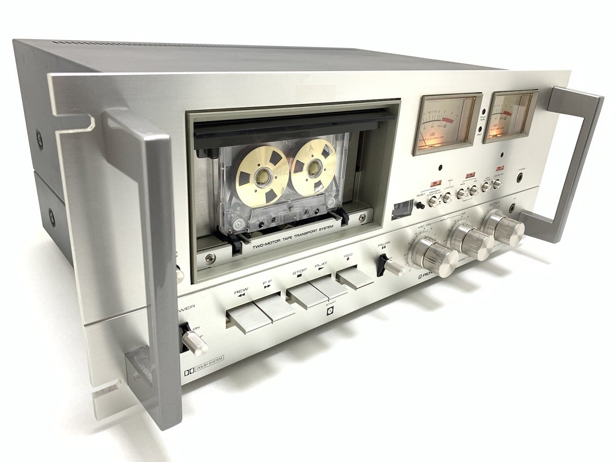 PIONEER CT-97 Rack 2 Motor 2 Head Stereo Tape Deck Vintage
