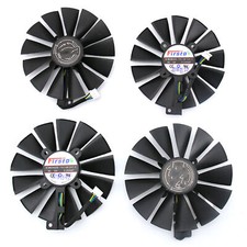 For ASUS DUAL-RX580-8G Repair Parts 4PIN Graphics Card Cooling Fans