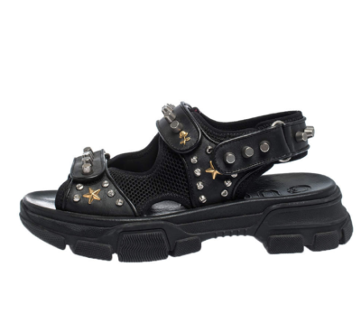GUCCI Black Aguru Studded Men display picture 1