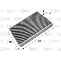 Valeo Innenraumfilter Aktivkohlefilter FüR Nissan Juke Renault Fluence