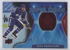 2020-21 Upper Deck Trilogy Rookie Super Stage Red Foil /999 Nick Robertson 5m5