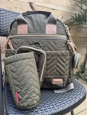 Skip Hop Green Baby Diaper Bag Backpack: Suite 6-in-1 Diaper Backpack Set