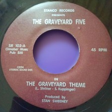 THE GRAVEYARD FIVE garage punk 60s psych