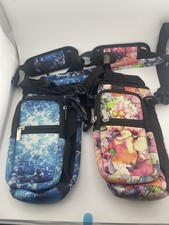 Water Bottle Holder Bag Insulated with Shoulder Strap Carrier Pouch for Travel 2