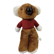 Vintage Koala Bear 1983 Interpur Plush Toy Brown Stuffed Animal Collectible