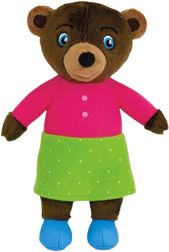 Peluche Petit Ours Brun coffret de 3 doudous JEMINI pour rassurer les bébés