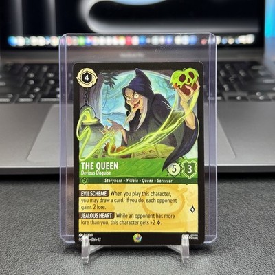 The Queen - Devious Disguise 90/204 Lorcana Wilds Unknown Legendary NM