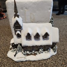 Hawthorne Village Thomas Kinkade Christmas ,village church