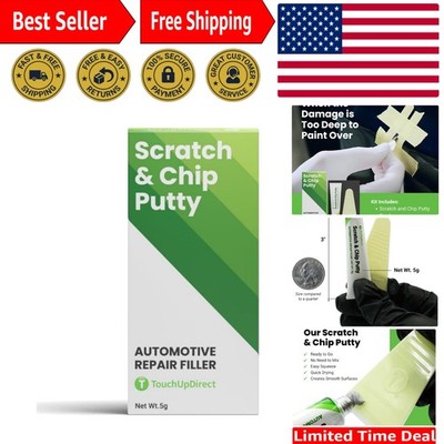 Compact Scratch & Chip Putty for Quick Automotive Repairs - Covers 5-10 Areas