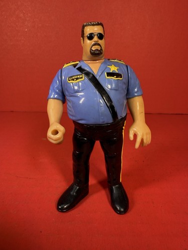 WWF The Big Boss Man Hasbro Series 1 Wrestling Fig...