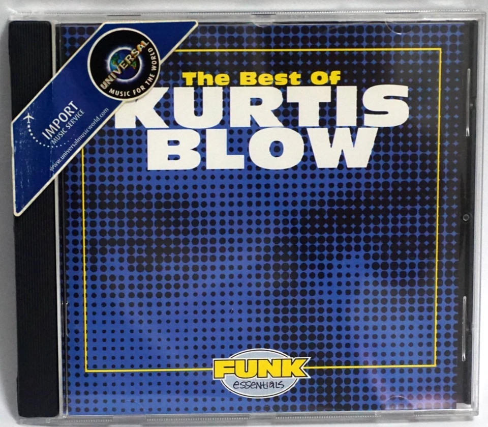 Kurtis Blow : The Best Of CD Album (USA 1994 Press) Funk Essentials Series HTF - Image 1 of 3