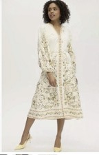 Calypso St. Barth Linen Shirt Dress Sz M NWOT