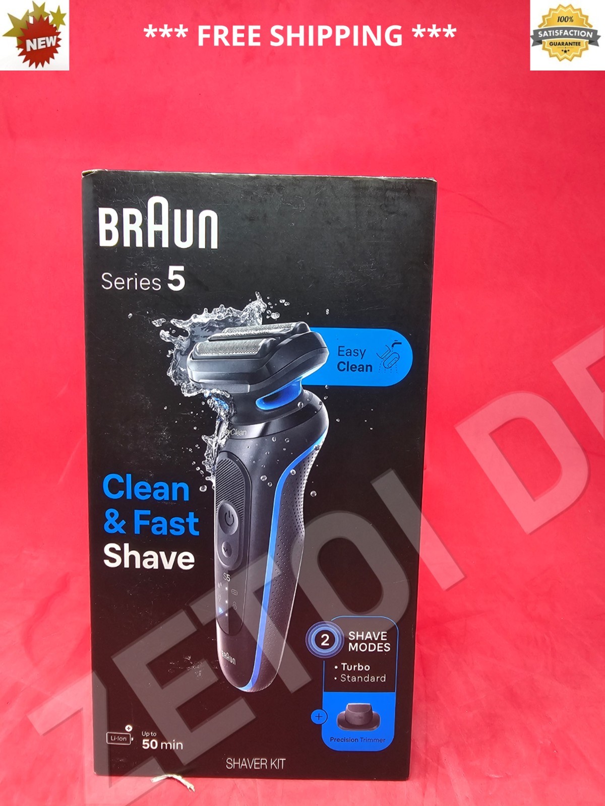 **BRAND-NEW**Braun Series5-5118s Wet/Dry Electric Shaver Rec