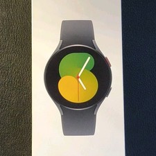 Samsung Galaxy Watch 5 SM-R905U 45mm Graphite Aluminum Gray Fabric Band Android