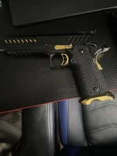 Lancer Tactical Nightshade HICAPA Gold and Black Airsoft Gun