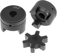 1/2" to 3/4" L075 L-Jaw Coupling Coupler Set Log Splitter NBR Spider