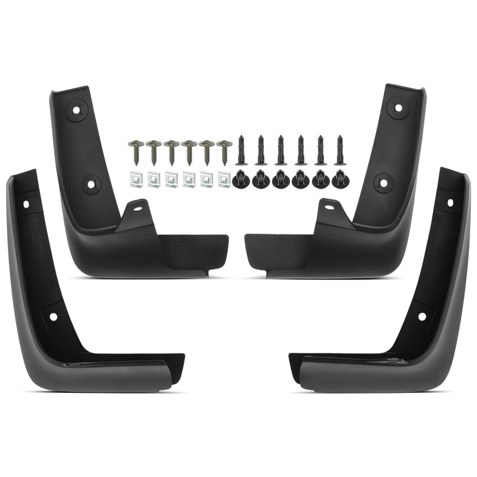 Genuine Full Set Splash Guards Mud Flaps For 2007-2011 Nissan Versa / Tiida | Japan OEM