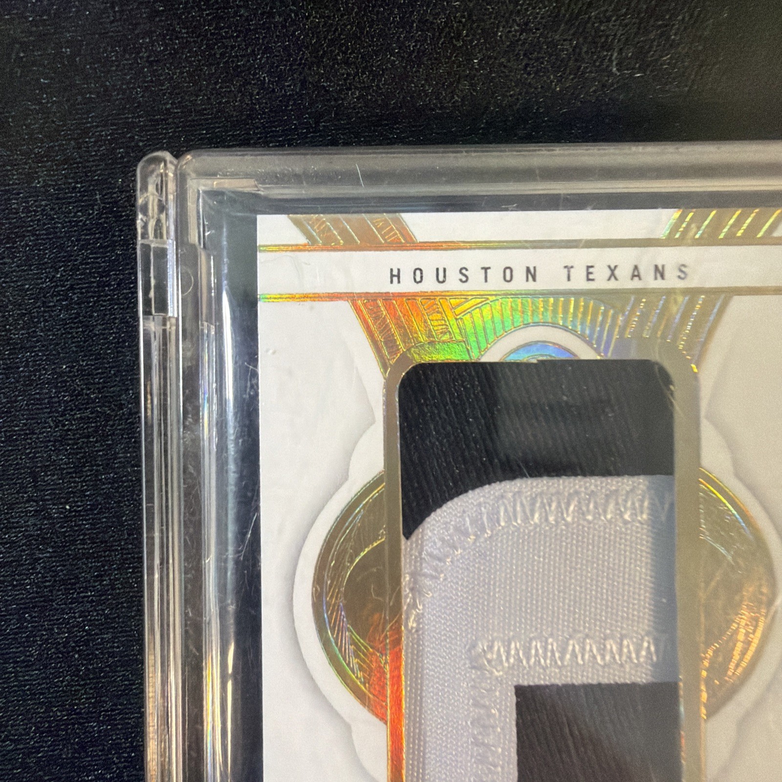 🔥🔥2025 Panini Flawless Andre Johnson 3 color Patch On-Card Auto 25/25 GOLD🔥🔥 view 4