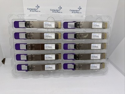 Lot of 10 Innolight T-DQ4CNT-NFB 400G QSFP-DD FR4 SMF 1310nm 2km LC Transceiver