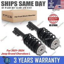Pair Front Shock Absorber For Jeep Grand Cherokee 2021 2022 2023 2024 68544611ag