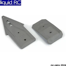 Pro-Line 639505 Bash Armor F/R Skid Plates Stone Gray for ARRMA 3S Vehicles