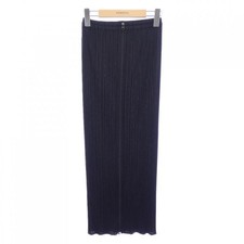 Vintage Pleats Please Issey Miyake Black Pleated Knit Skirt Size 2 PP04-JG370
