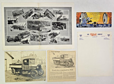1910's Trabold Truck Mfg Co Johnstown PA Photo-Spec Brochure-Ink Blotter-Etc